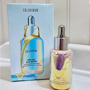 $30 COLOR WOW Youth Juice Collagen Scalp Serum for Thinning Hair FULL size 1.7oz